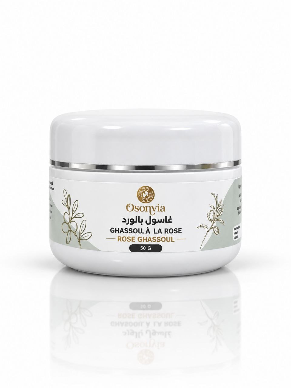 Ghassoul a la Rose 50g Ghassoul a la Rose 50g – Image 1